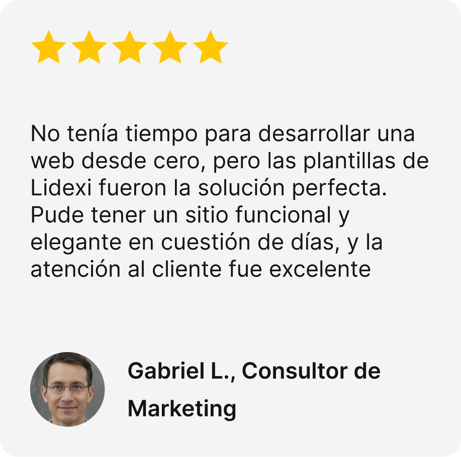 Gabriel L., Consultor de Marketing